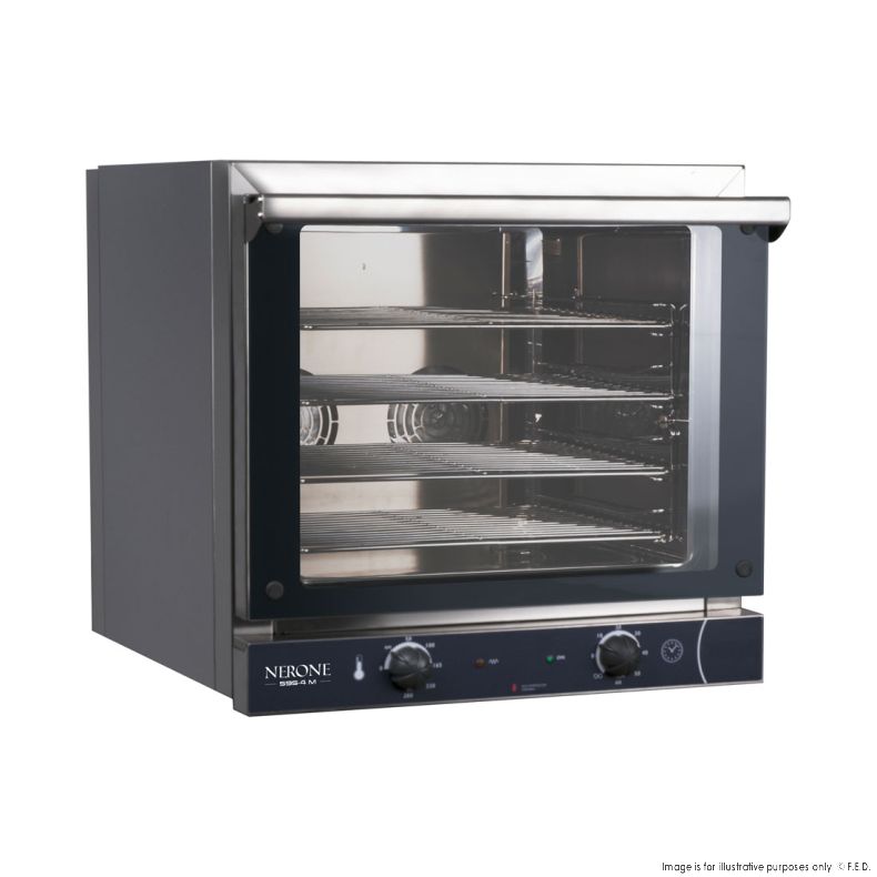 Tecnodom Nerone EKO 435x350 Tray Convection Oven - TDE-4C