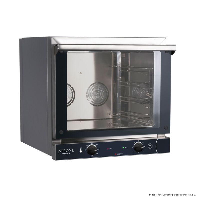 Tecnodom Nerone EKO 435x350 Tray Convection Oven - TDE-4C