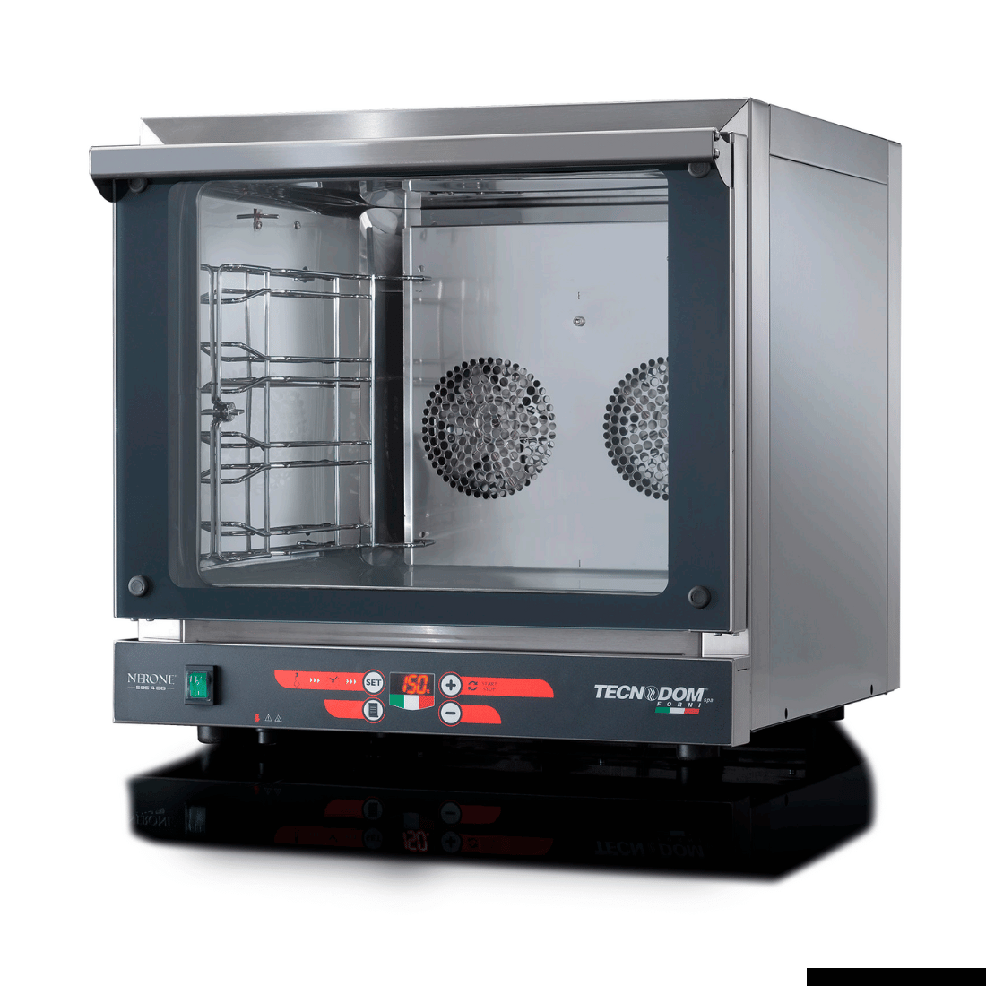 Tecnodom Nerone EKO Digital 435x350 Tray Convection Oven - TDE-4CD/15