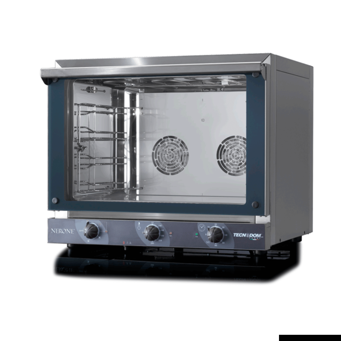 Tecnodom Nerone EKO GN 1/1 Tray Convection Oven with Grill - TDE-4CGNG