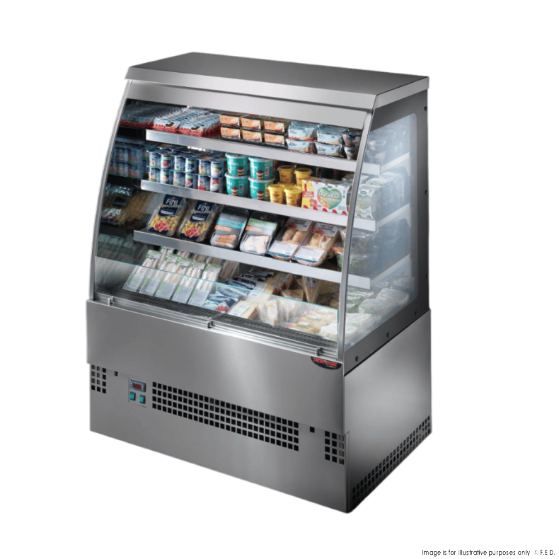 Tecnodom EVO Grab'n Go Self-Serve Curve Display TDEVO-150S