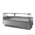 Tecnodom Serie MR9.5 Silver 2480mm Wide Deli Display with Storage and Castors TDMR-0925