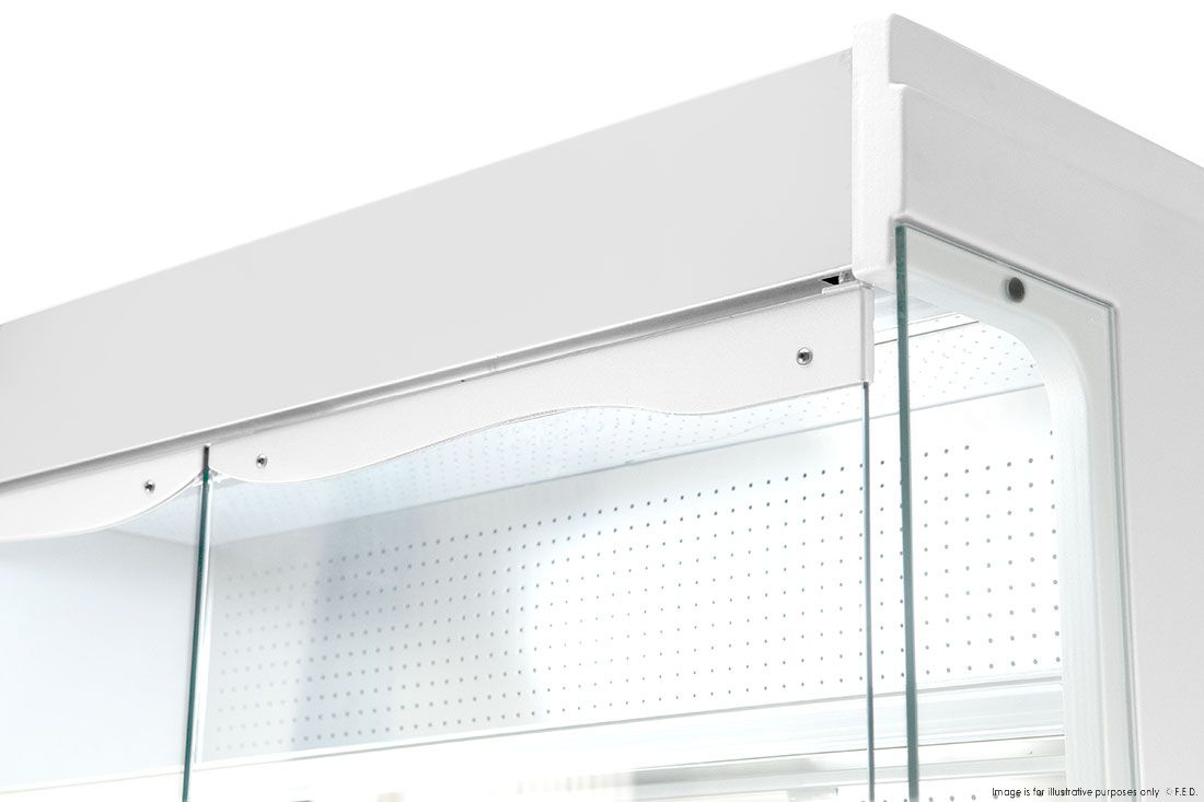 TDVB80-CA-187 Vulcano Supermarket 3 Door Open Display