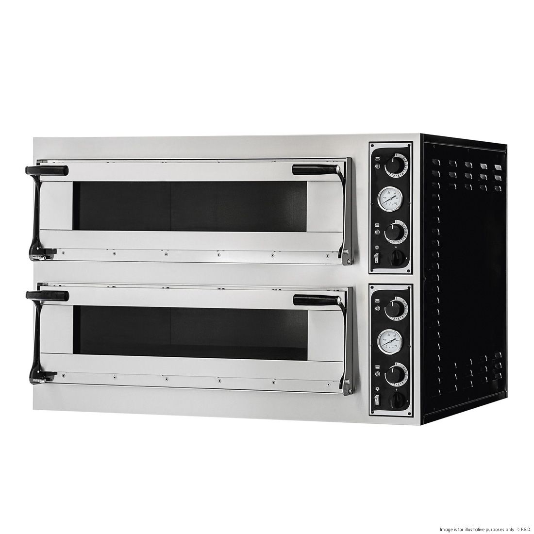 Prisma Food Pizza Ovens Double Deck 12 x 35cm - TP-2-SD