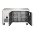 Polar U Series 2 Door Counter Freezer - 196Ltr