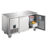 Polar U Series 2 Door Counter Freezer - 196Ltr