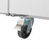 Polar U-Series GN Counter Saladette with Square Sneeze Guard - 2 Door