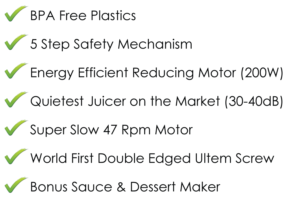 VJ2012 Vitajuice Cold Press Juicer - Blue