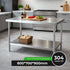 WB7-0800/A Stainless Steel Workbench