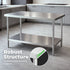 WB7-0800/A Stainless Steel Workbench