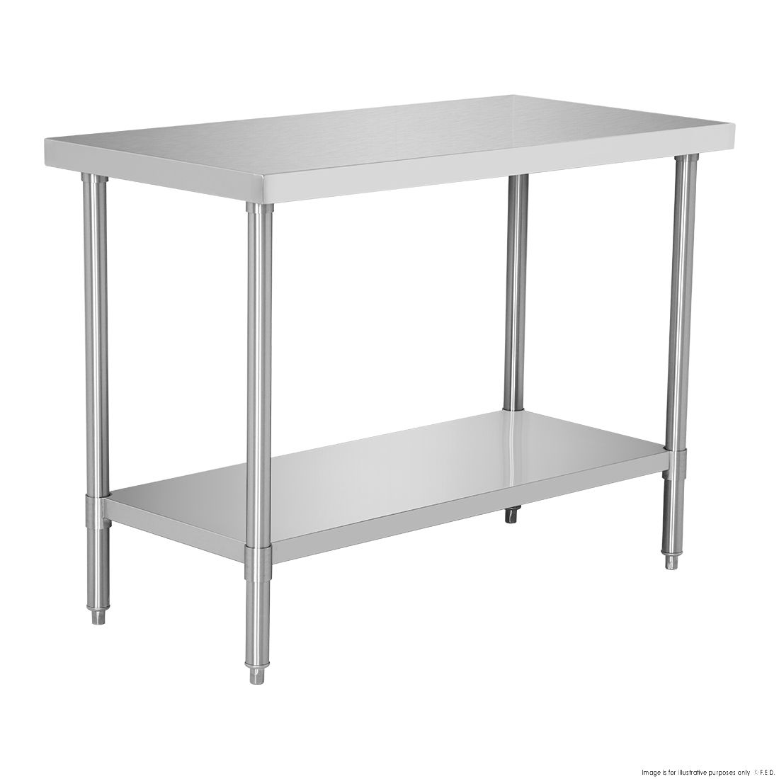 WB7-0800/A Stainless Steel Workbench