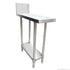 Stainless Steel Kitchen Infill Bench with Splashback