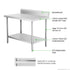 WBB7-1000/A Workbench with Splashback