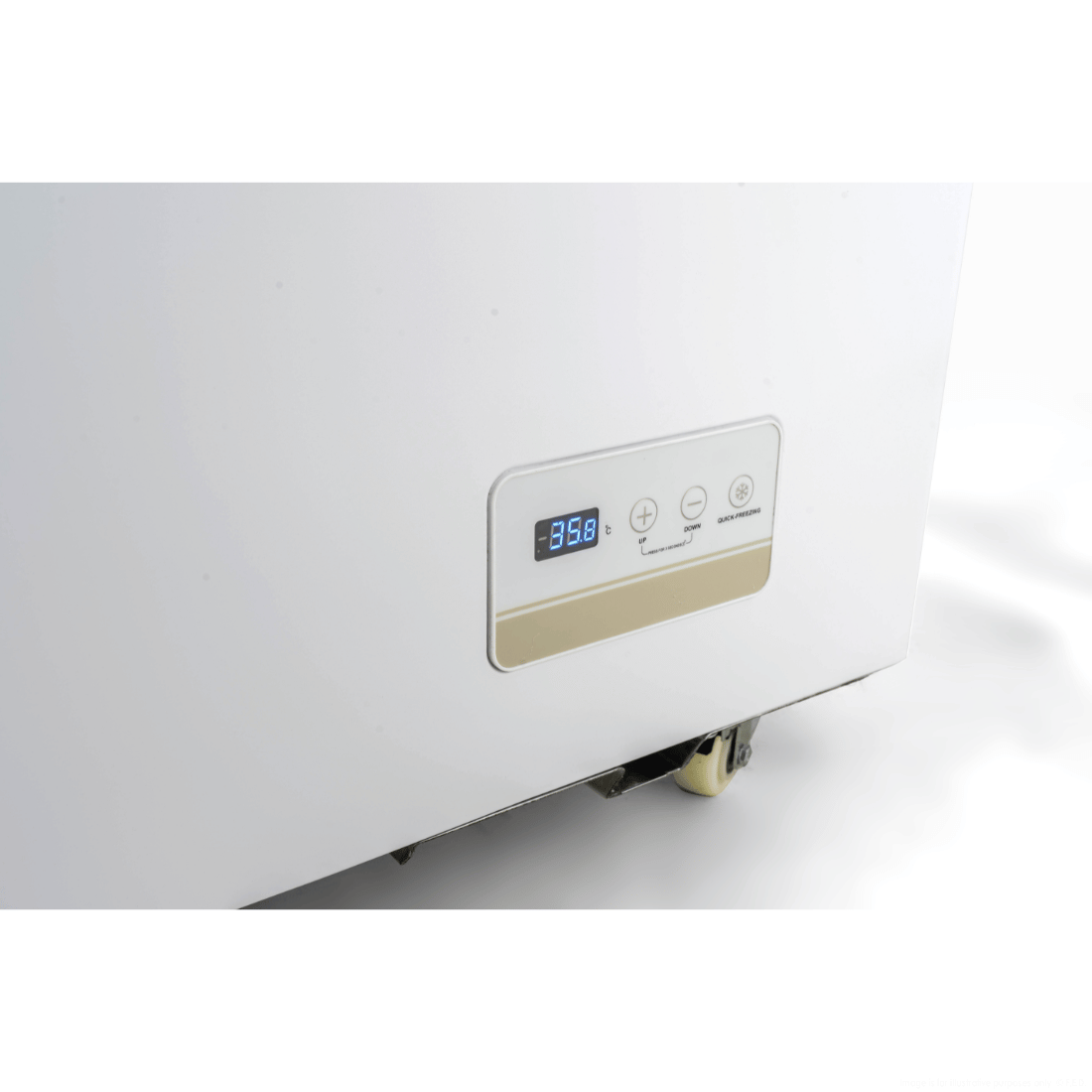 Thermaster 336L Chest Freezer with Flat Glass Sliding Lids - WD336G