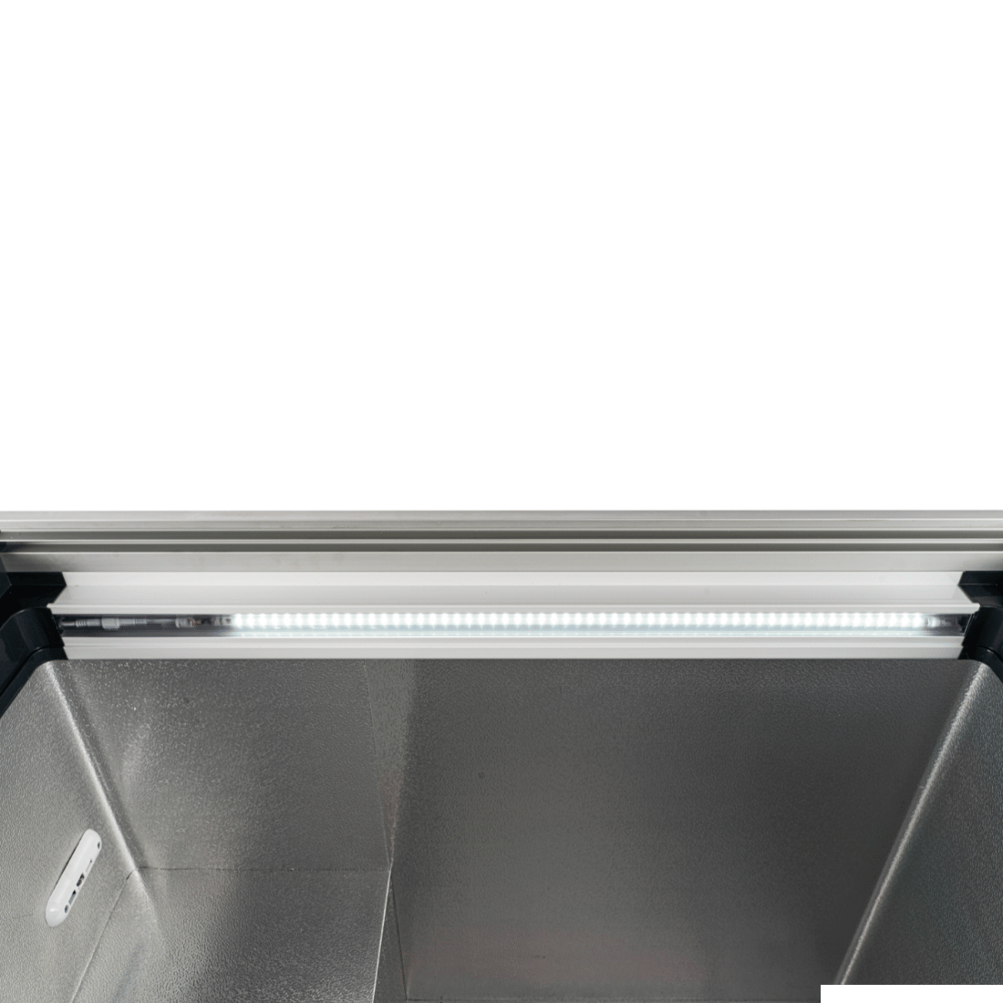 Thermaster 336L Chest Freezer with Flat Glass Sliding Lids - WD336G