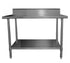 WORK BENCH WITH SPLASH BACK WTS7 W600 X D700 X H900 WTS706B
