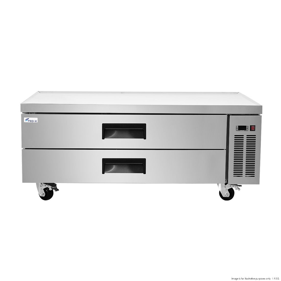 FED-X Chef Base Refrigeratied Drawer Bench 360L - XCB-60