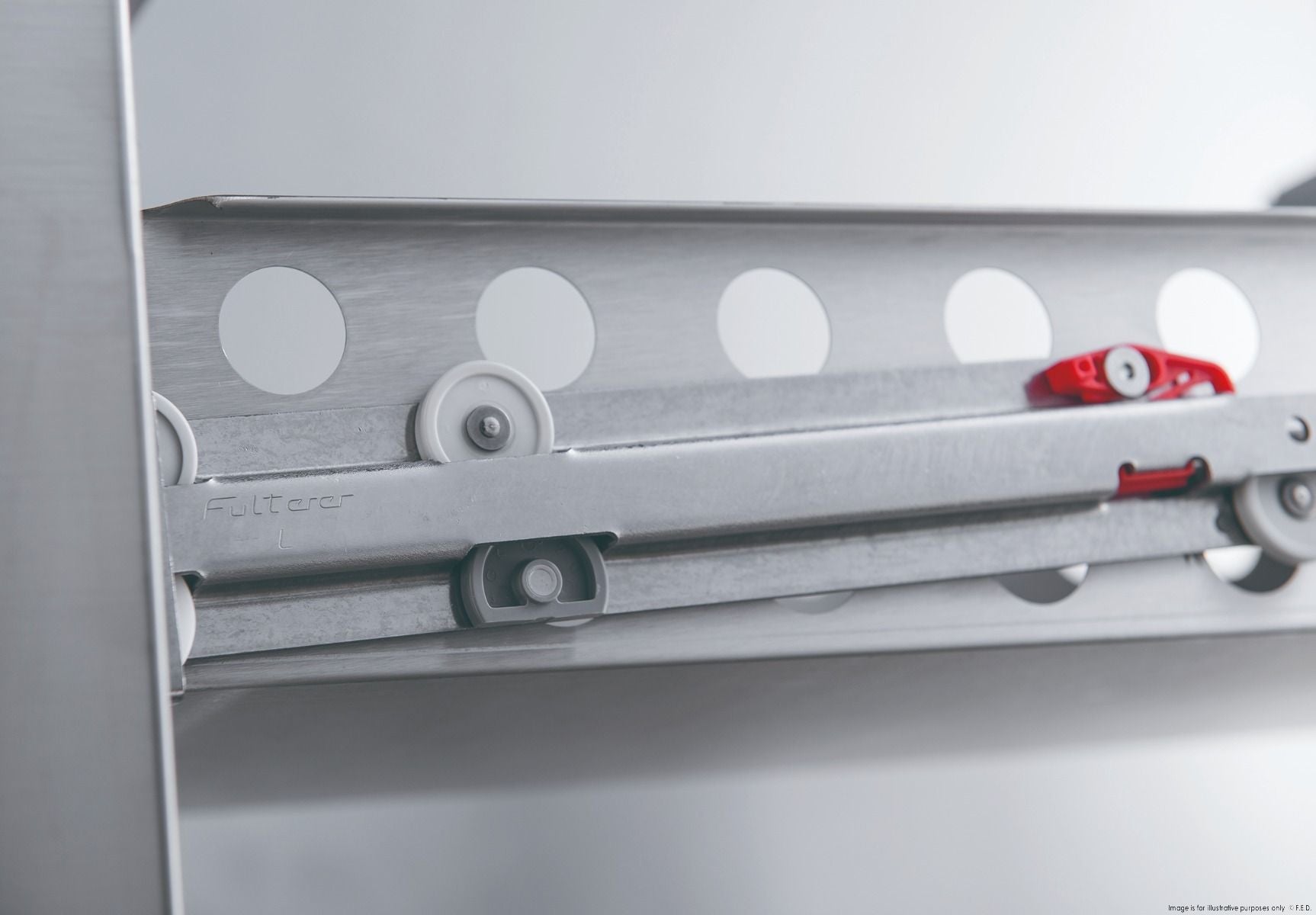 FED-X Six Drawer Compact Workbench Fridge - XGNS1300-6D