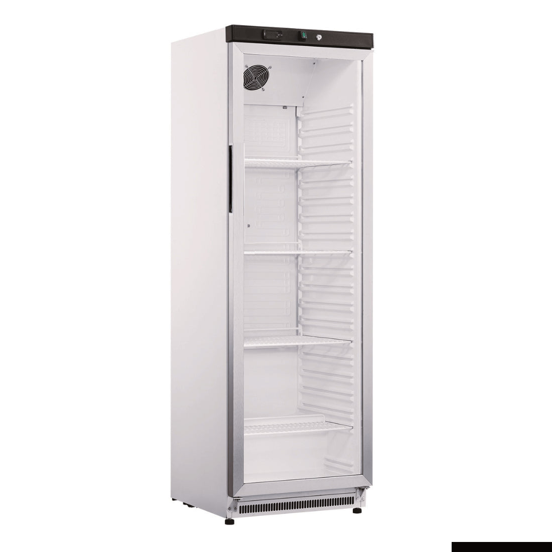 FED-X 350L Single Glass Door Fridge - XR400SG