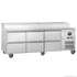 FED-X S/S Three Door Sandwich Counter - XSS8C20S3V
