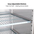 FED-X S/S Single Full Door Upright Fridge - XURC600SFV