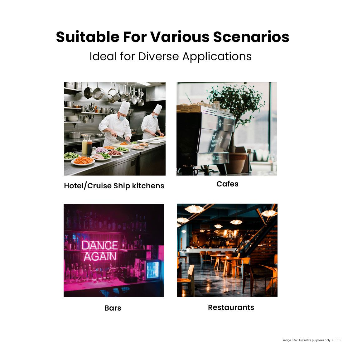 FED-X S/S Two half Door Upright Freezer - XURF600S1V