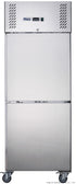 FED-X S/S Two half Door Upright Freezer - XURF600S1V
