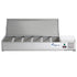 FED-X Salad Bench with Stainless Steel Lid - XVRX1500/380S