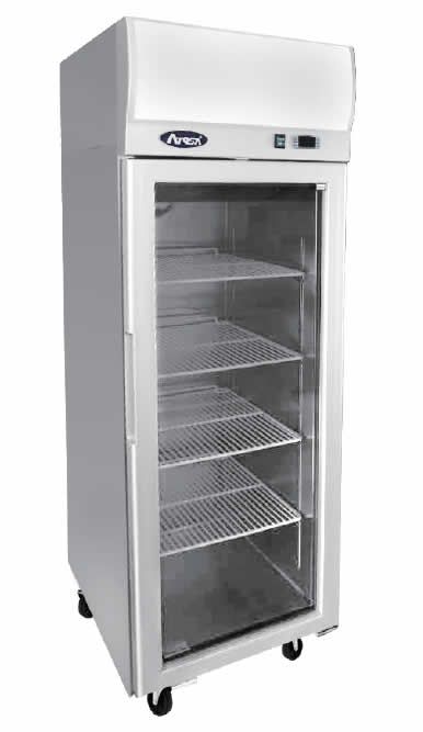 TOP MOUNTED SINGLE DOOR GLASS FRIDGE YCF9401