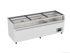 Thermaster Supermarket Island Freezer with Glass Sliding Lids ZCD-L250G