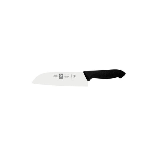 SANTOKU KNIFE 180mm BLACK HANDLE