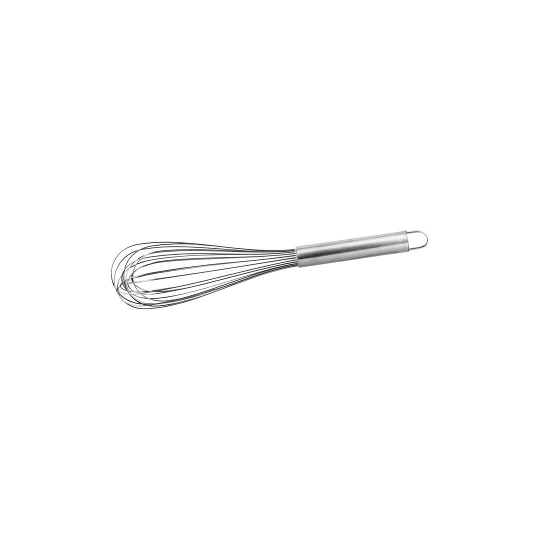 WHISK-PIANO WIRE 18/8 SS HEAVY DUTY 250mm