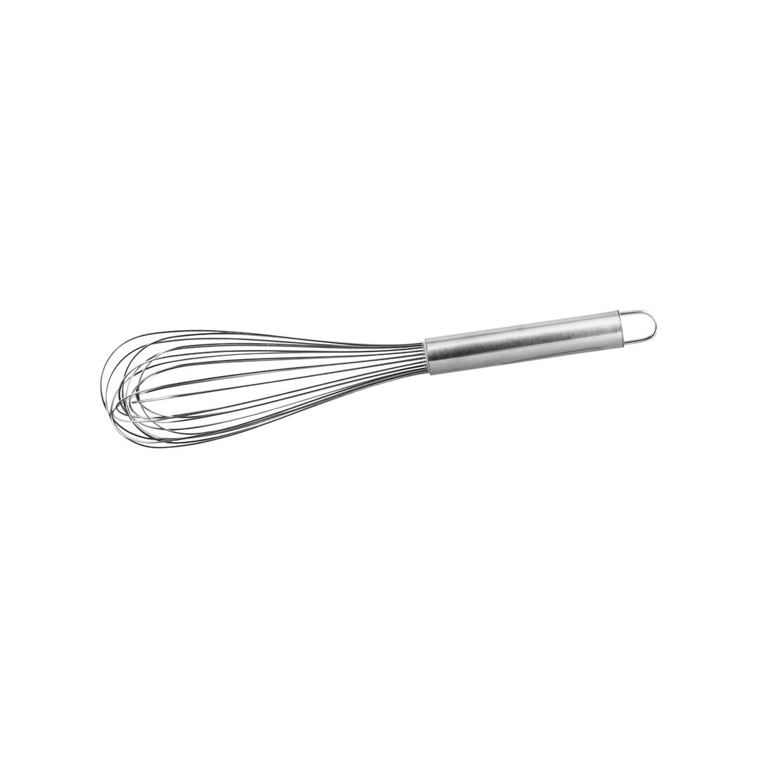 WHISK-PIANO WIRE 18/8 SS HEAVY DUTY  400mm