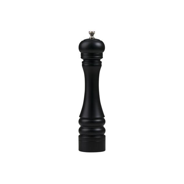 SALT/PEPPER MILL-255mm BLACK WOOD MODA