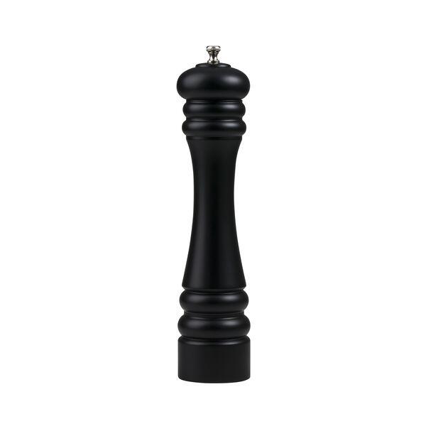 SALT/PEPPER MILL-300mm BLACK WOOD MODA