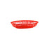 BREAD BASKET OVAL - RED (PLASTIC)