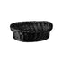 BREAD BASKET-OVAL, BLACK (240x180mm)