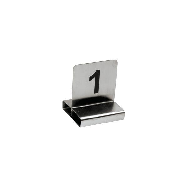 TABLE NUMBER HOLDER-18/10