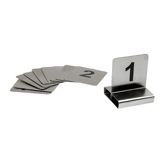 STAINLESS STEEL SMALL TABLE NUMBERS (21-30)