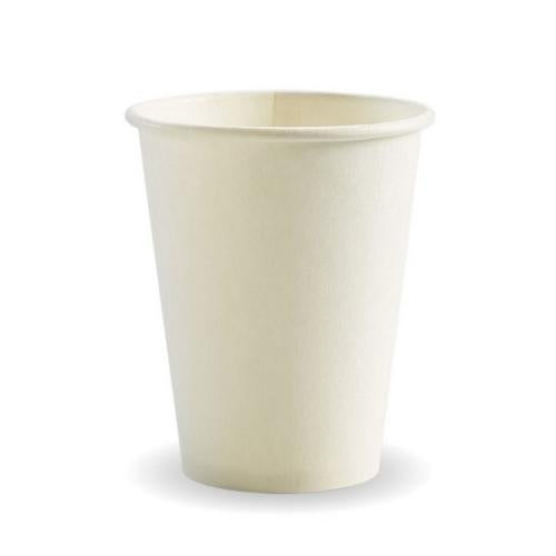 WHITE CUP PAPER SINGLE WALL 340ML