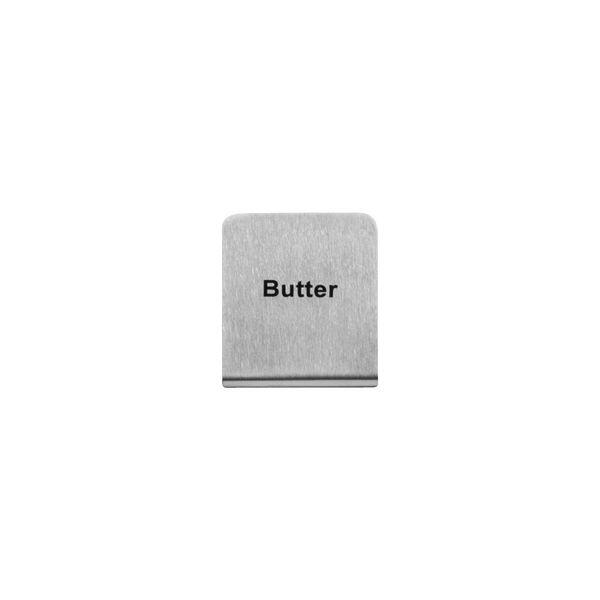 BUFFET SIGN- BUTTER  S/S 50X40MM