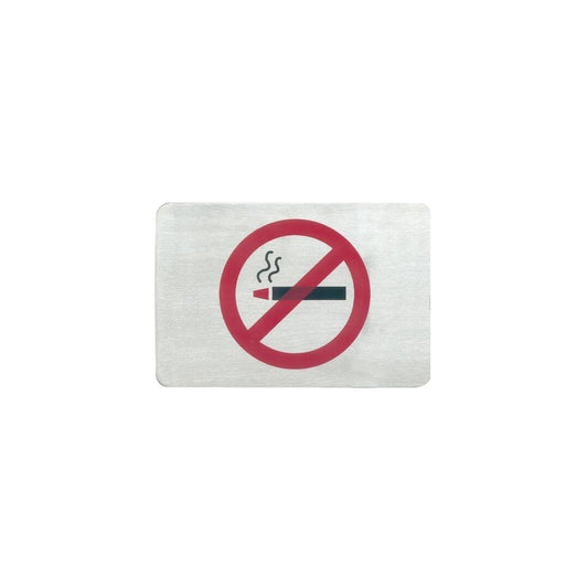 NO SMOKING WALL SIGN - 120 x 80mm