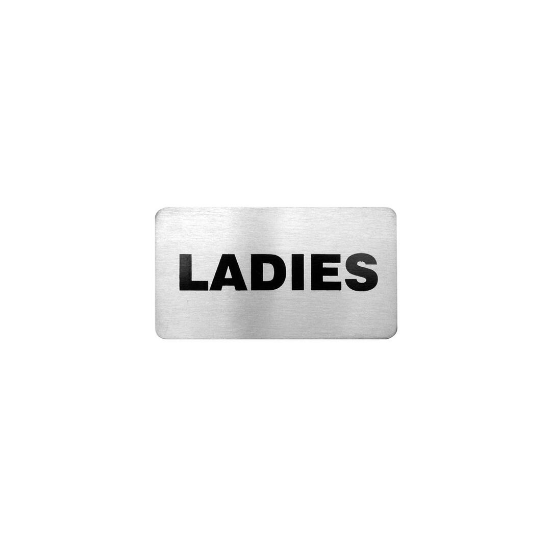 LADIES WALL SIGN  - 110 x 60mm