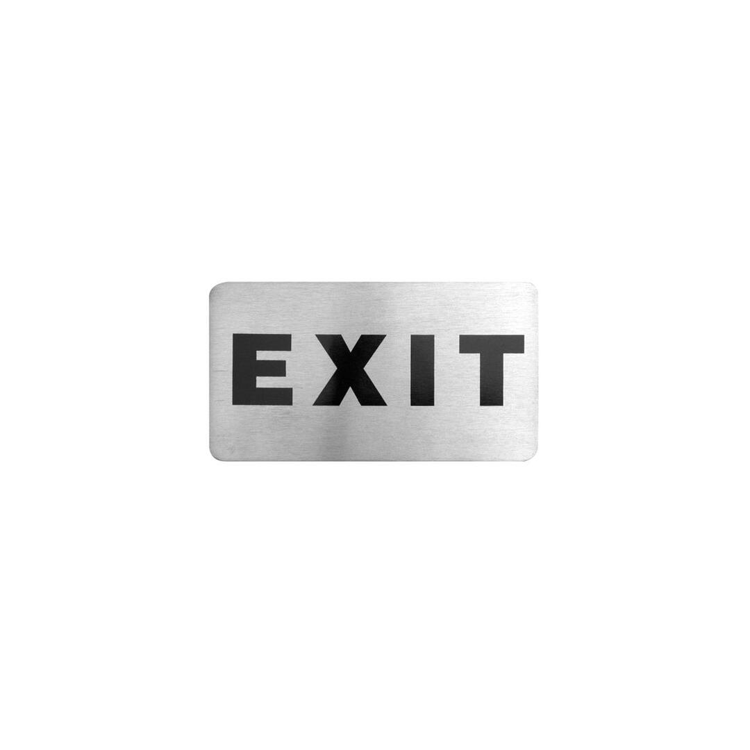 EXIT WALL SIGN - 110 x 60mm