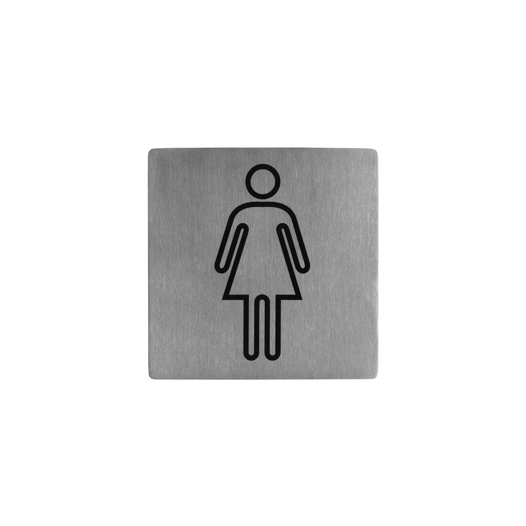 FEMALE WALL SIGN LARGE - 130 x 130mm