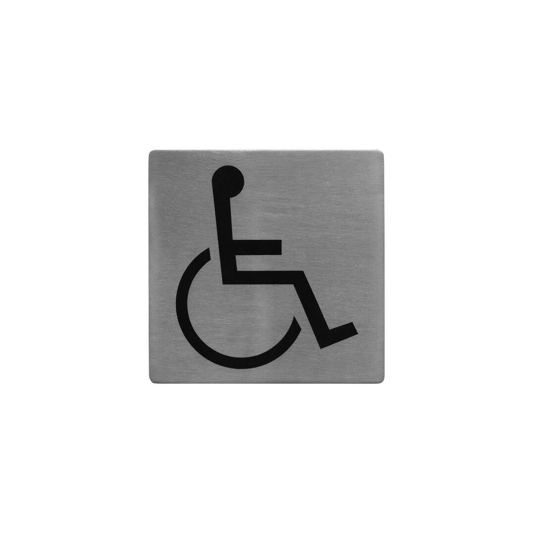 DISABLED WALL SIGN LARGE - 130 x 130mm