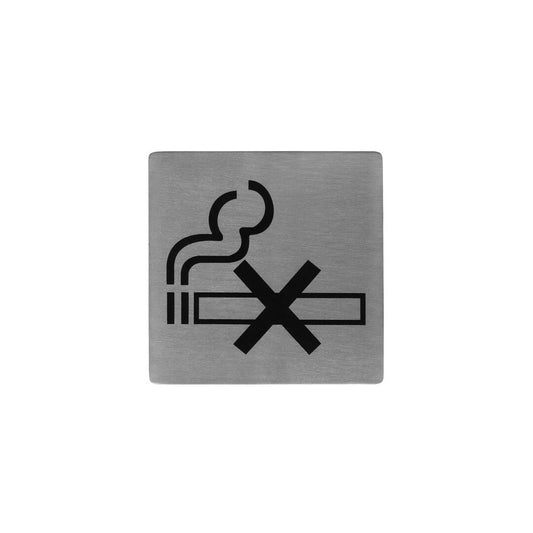 NO SMOKING WALL SIGN LARGE - 130 x 130mm