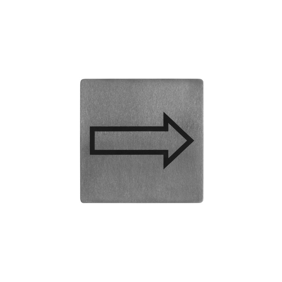 ARROW WALL SIGN  LARGE - 130 x 130mm