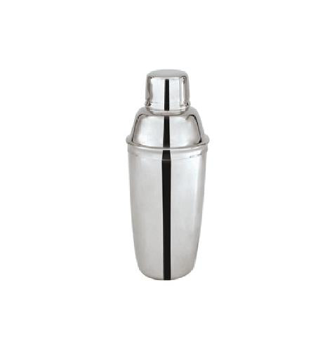 DELUXE 3 PIECE COCKTAIL SHAKER STEEL (300ml capacity)