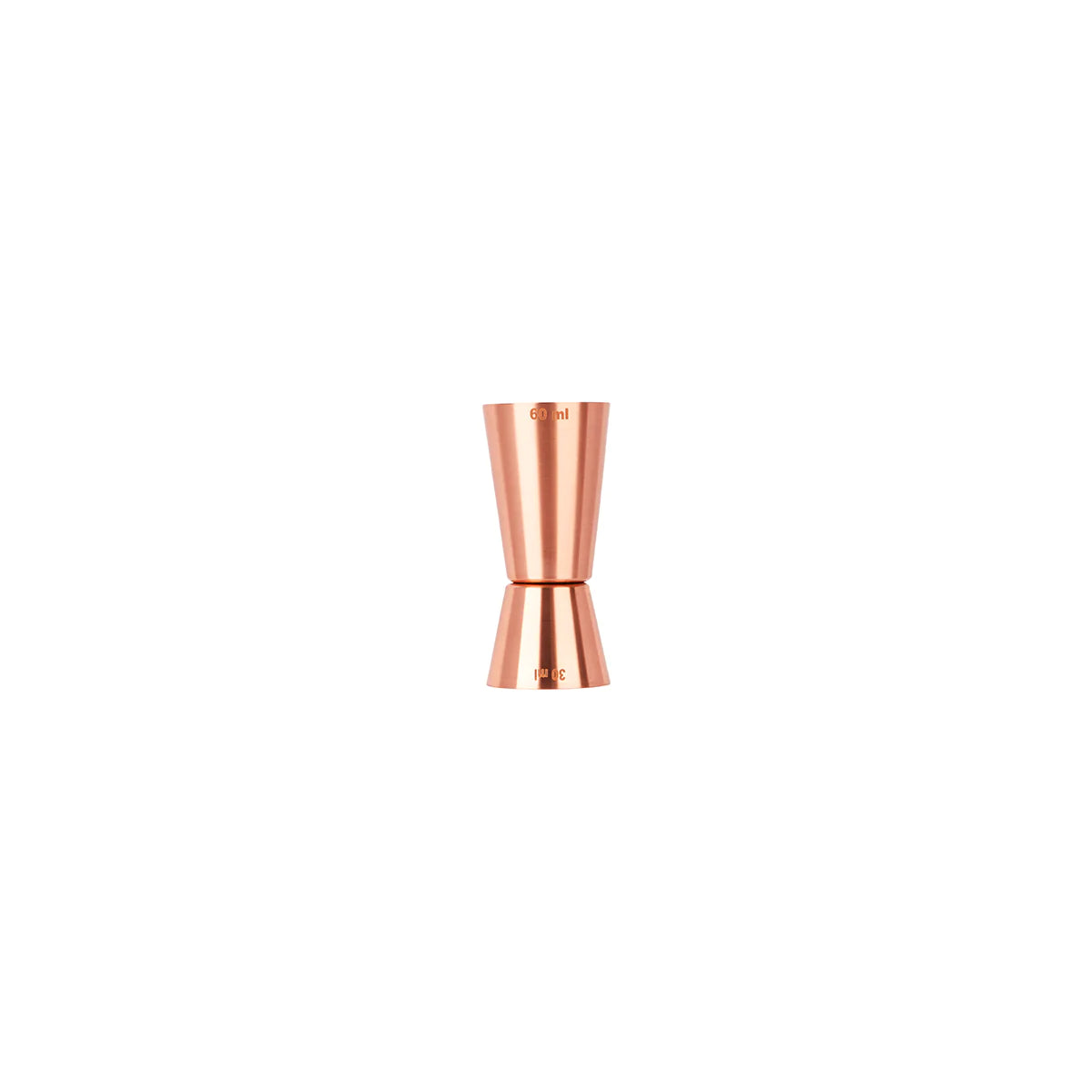 JIGGER  COPPER PLATED 30/60ml